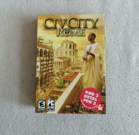CivCity Rome PC Spil - PC spil CD-ROM, til pc, anden genre