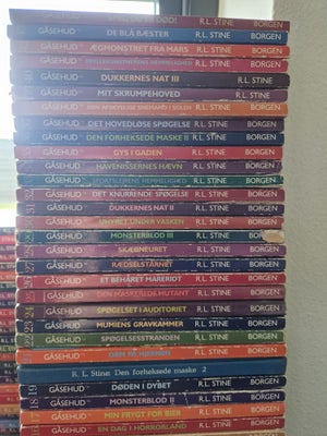 Gåsehud 1-44, R. L. Stine , genre: fantasy, Alle 44 bøger af Gåsehud af R. L. Stine,

Blandet i soft