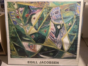 Egill Jacobsen, plakat af olie på lærred 1946