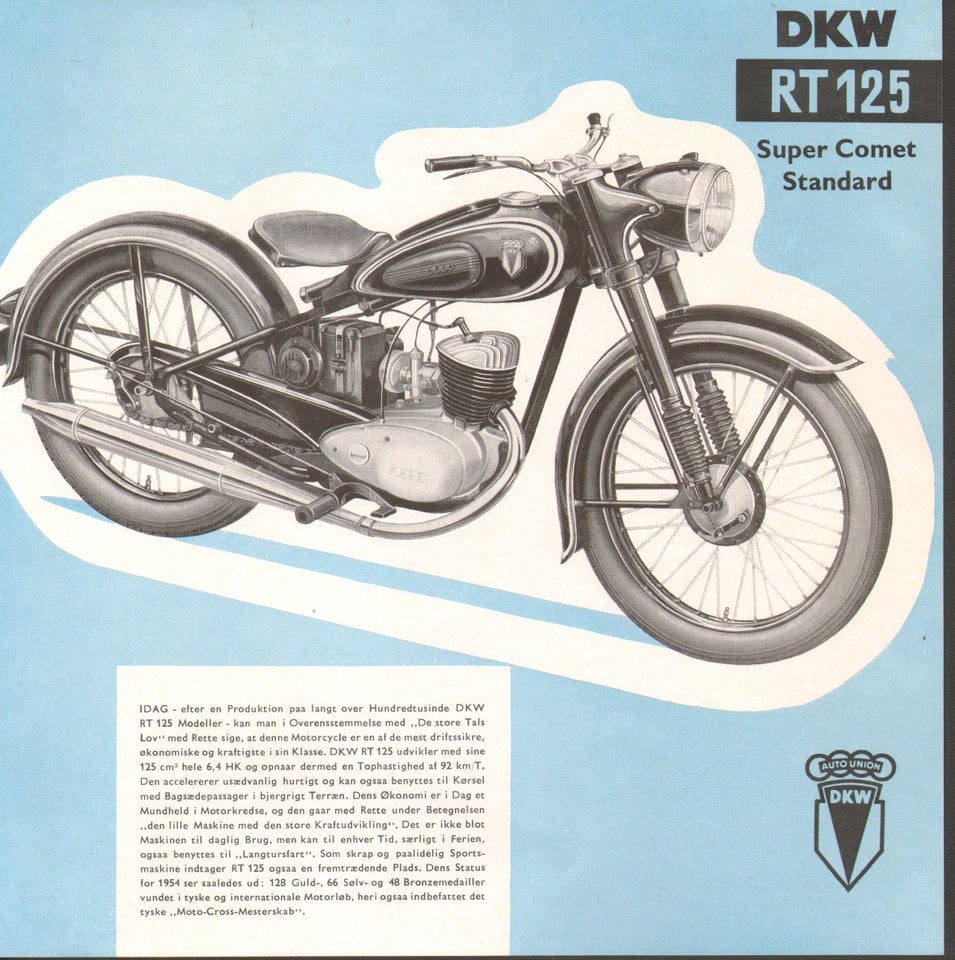 DKW 125 brochure