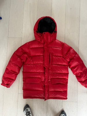 Skijakke, Everest stadium, str. S herre, Ægte dunjakke meget varm og lækker. God stor str S. 1700 kr