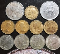 Vesteuropa, mønter, 19421975