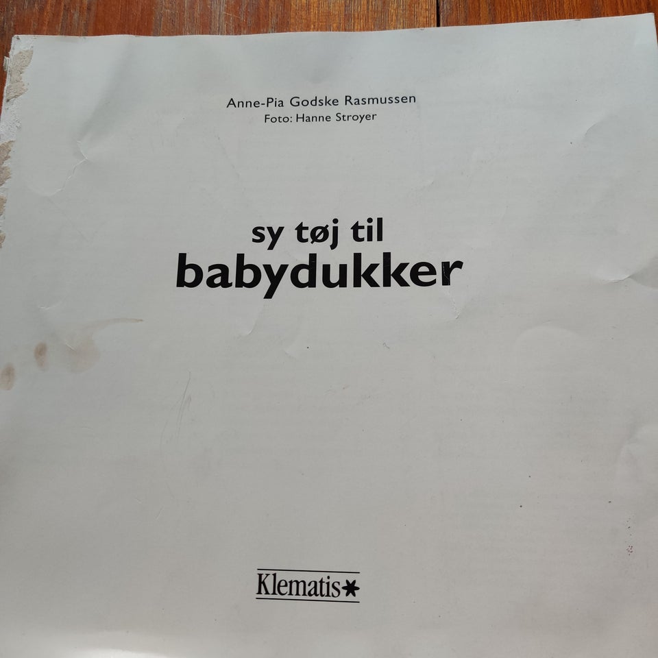 Sy tøj til baby dukker, Anne-Pia Godske Rasmussen, anden bog