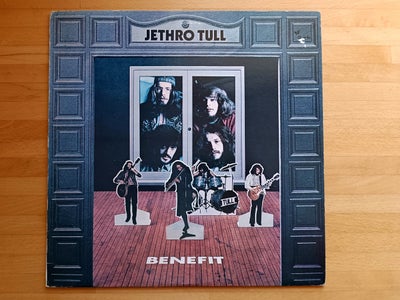 LP, Jethro Tull, Benefit, velholdt LP udgivet i 1970, UK udgave.
Genre: Folk Rock, Prog Rock
Stand v