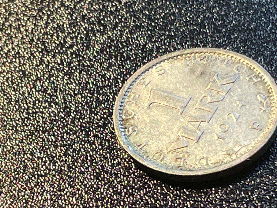 Vesteuropa, mønter, 1 Mark