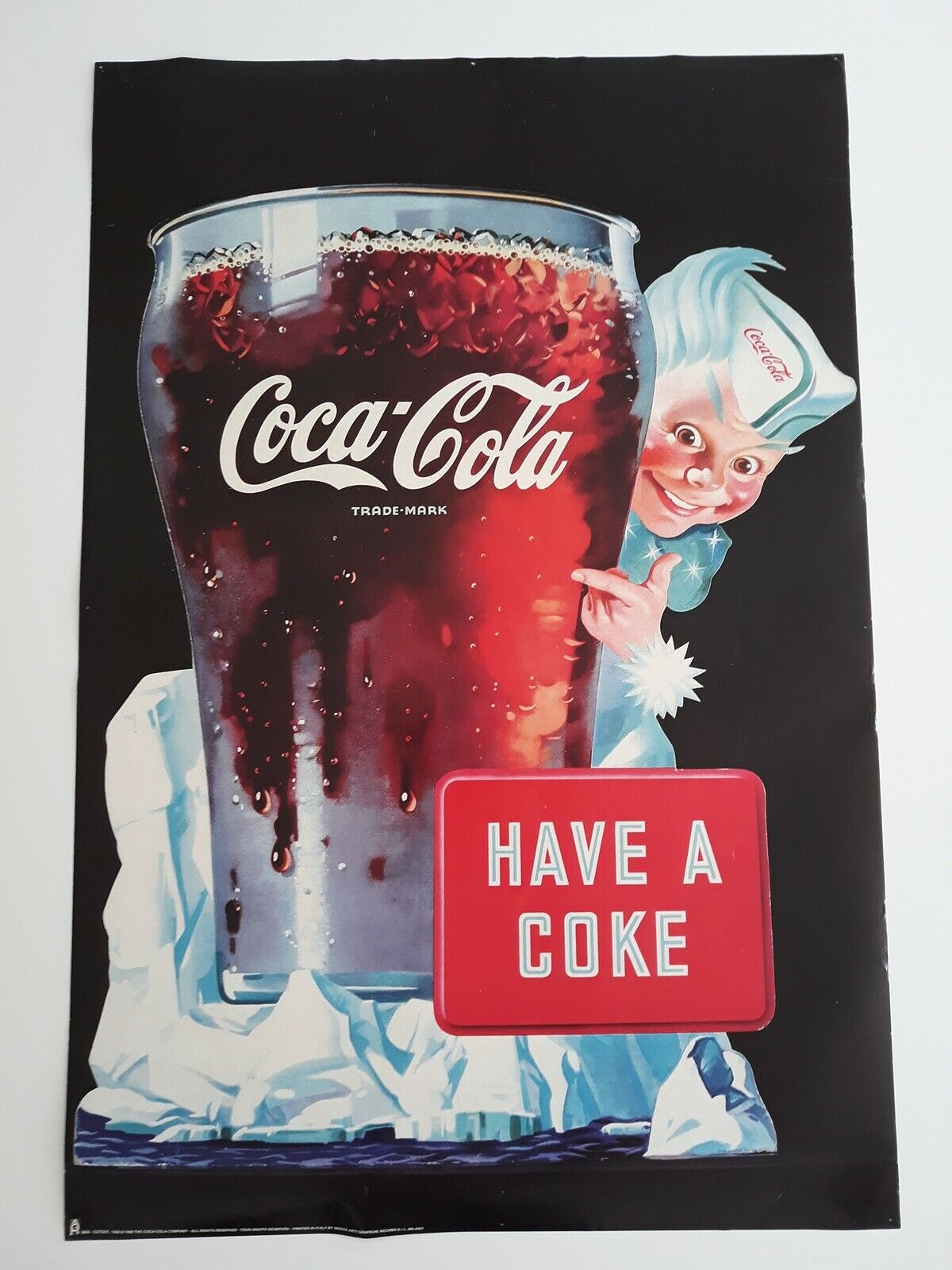 Plakat, Coca Cola, b: 61 h: 91 dba.dk – Køb og af Nyt Brugt