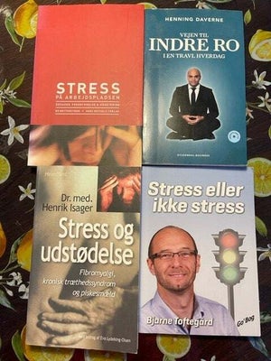 Bøger om stress, emne: krop og sundhed, Bo Netterstrøm: Stress på arbejdspladsen, 211 sider,. 65 kr.