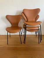 Arne Jacobsen, stol, 3107 med sort stel