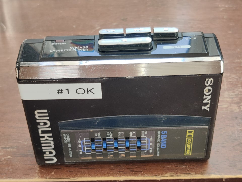 Walkman, Sony, WM-36 – dba.dk – Køb og Salg af Nyt og Brugt