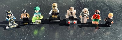 Lego Minifigures, Flere forskellige, Bane, R3-M2, Malfoy, Robin, Jor-El, Scarif Stormtrooper, Holida