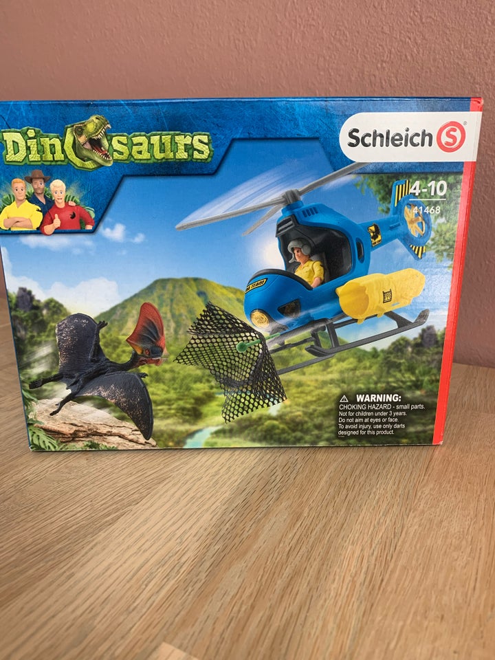 Figurer, Dino Helikopter , Schleich