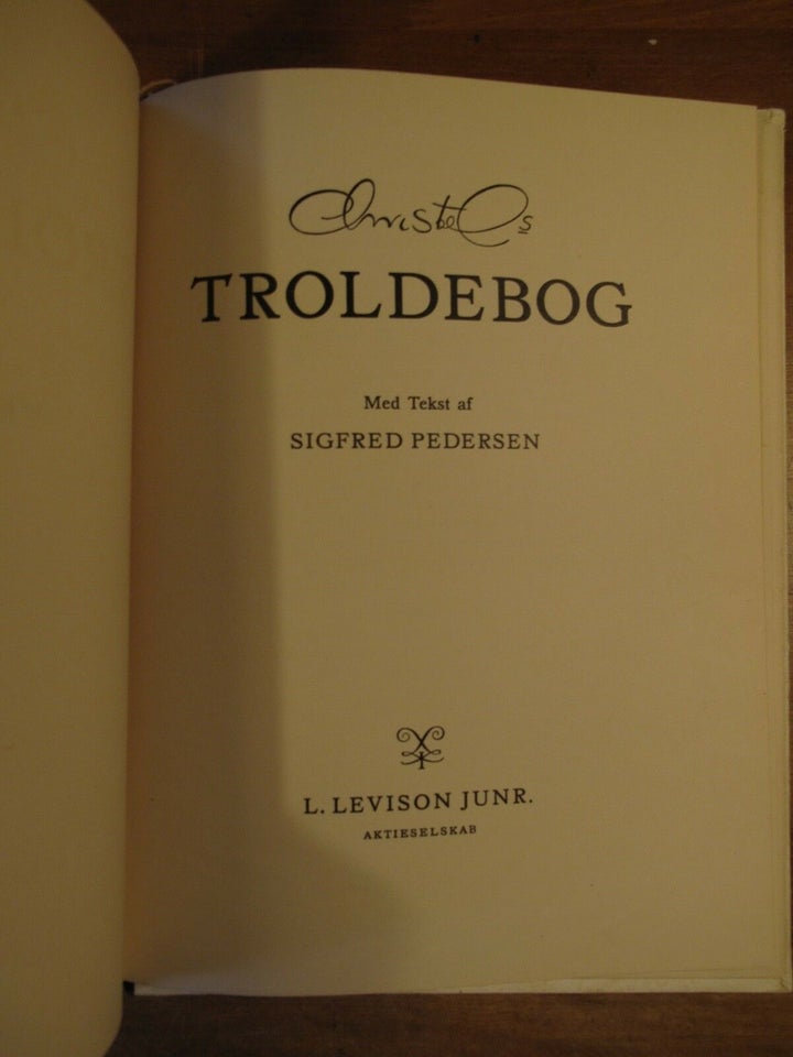 Christels Troldebog (1948 u.å.), Sigfred Pedersen