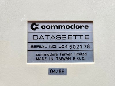 Andet, Anden konsol, Commodore C1530, 


En fin Commodore C1530 datasette til Commodore 64 sælges.


