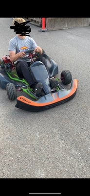 Gokart, Raket motor, 85 ccm, Gokart med Motor
Her er en gokart for dig, der vil have fart og sjov ud