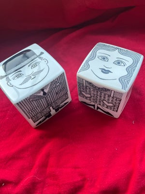 Porcelæn,  Purbeck Pottery His and Hers sparebøsser, Mint Vintage 1970s Purbeck Pottery Money Boxes 