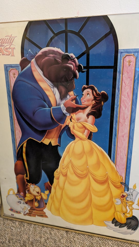 Plakater, Beauty and the beast