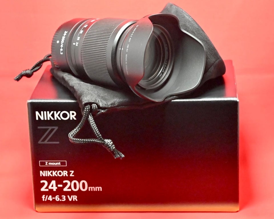 Z Travel-zoom, Nikon, NIKKOR Z 24-200mm f/4-6.3 VR