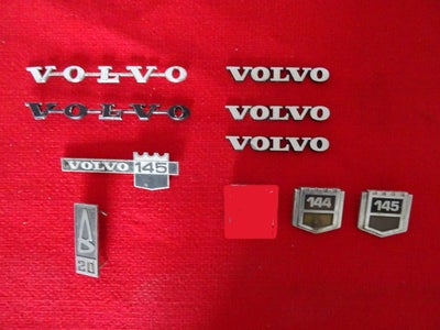 Skilte, emblemer, Volvo 142, 144, 145, Volvo skilte ,B20 skilt,forskærm skilt 145 gl model pris 100k