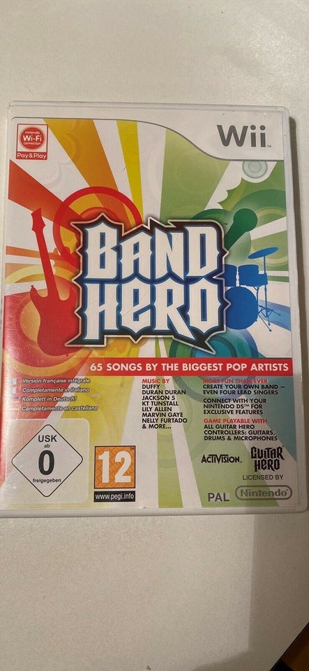 Band Hero, Nintendo Wii