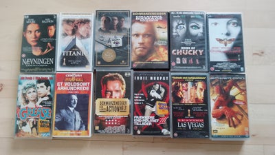 Anden genre, Vhs film blandet, Vhs film blandet virker perfekt kom med dit bud på dem se også mine a