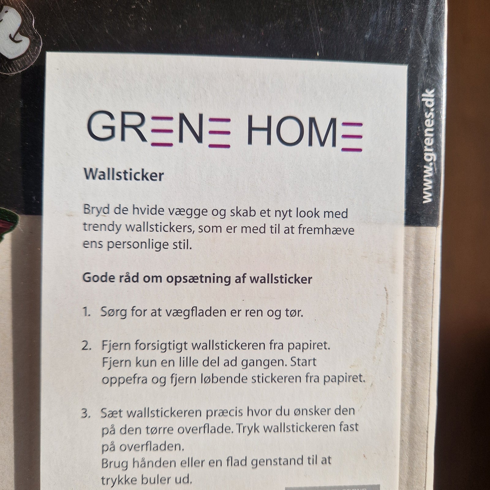 Wallstickers, Grene Home