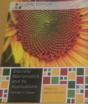 Discrete mathematics and it's applications, Kenneth H., emne: naturvidenskab, Brugt på studiet.