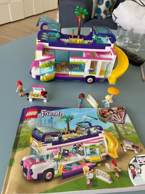 Lego Friends, Friendship bus - 41395, Udgået model - alle brikker er der (mangler kun 1 lille en, ik