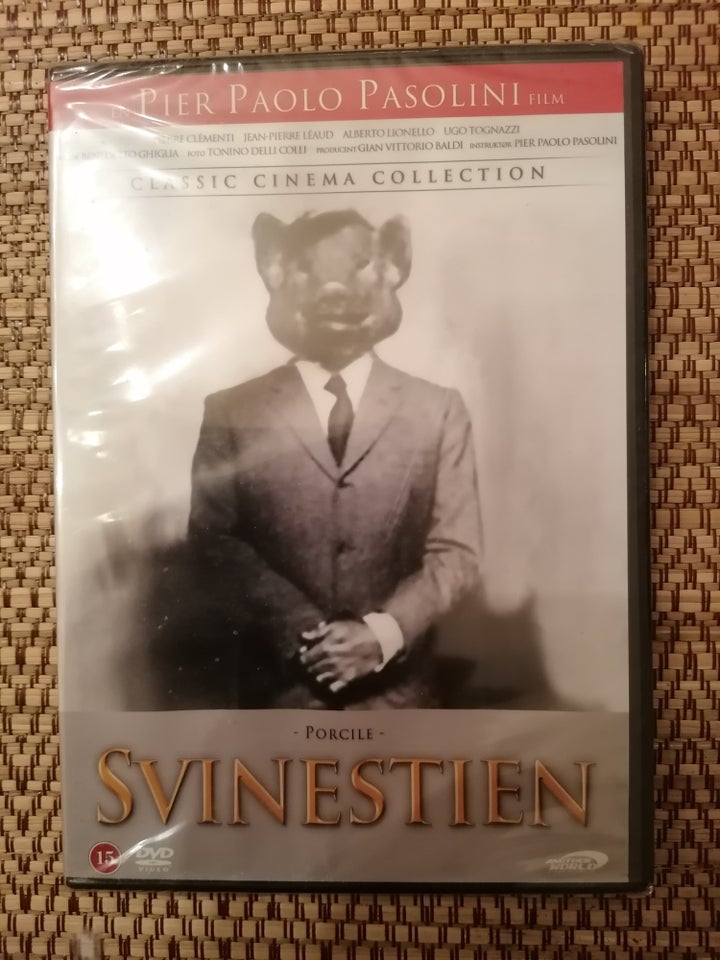 SVINESTIEN, instruktør Pier Paolo Pasolini, DVD