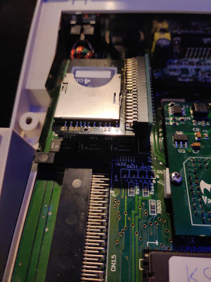 4GB Harddisk Amiga 500/600/1200, tilbehør, Perfekt