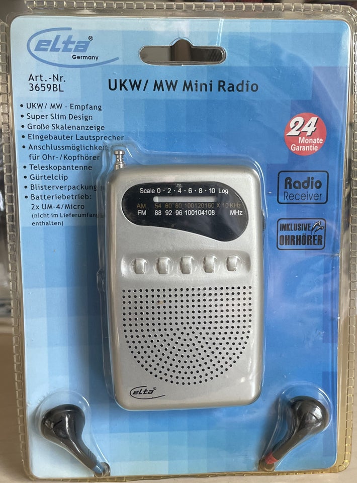 Miniradio, Andet, Elta 3659BL