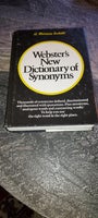 Webster's New Dictionary of Synonyms, G & C Merriam, år 1973