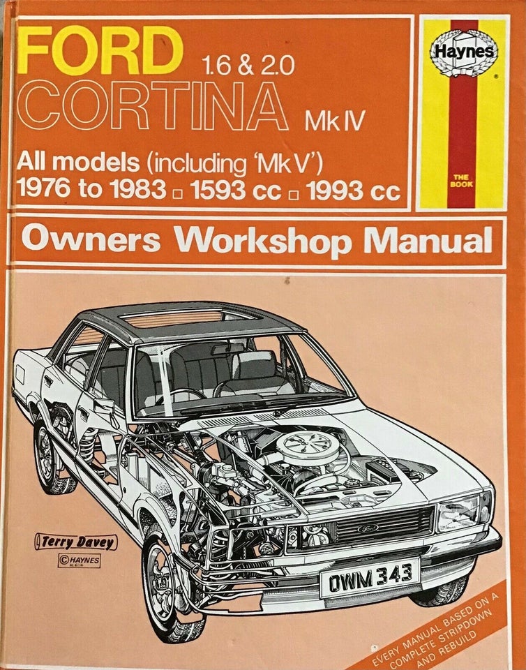 Reparationshåndbog , Ford Cortina 1976 - 1983