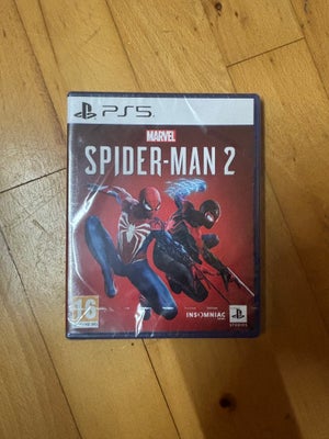 Spiderman 2, PS5, action, helt ny og uåbnet