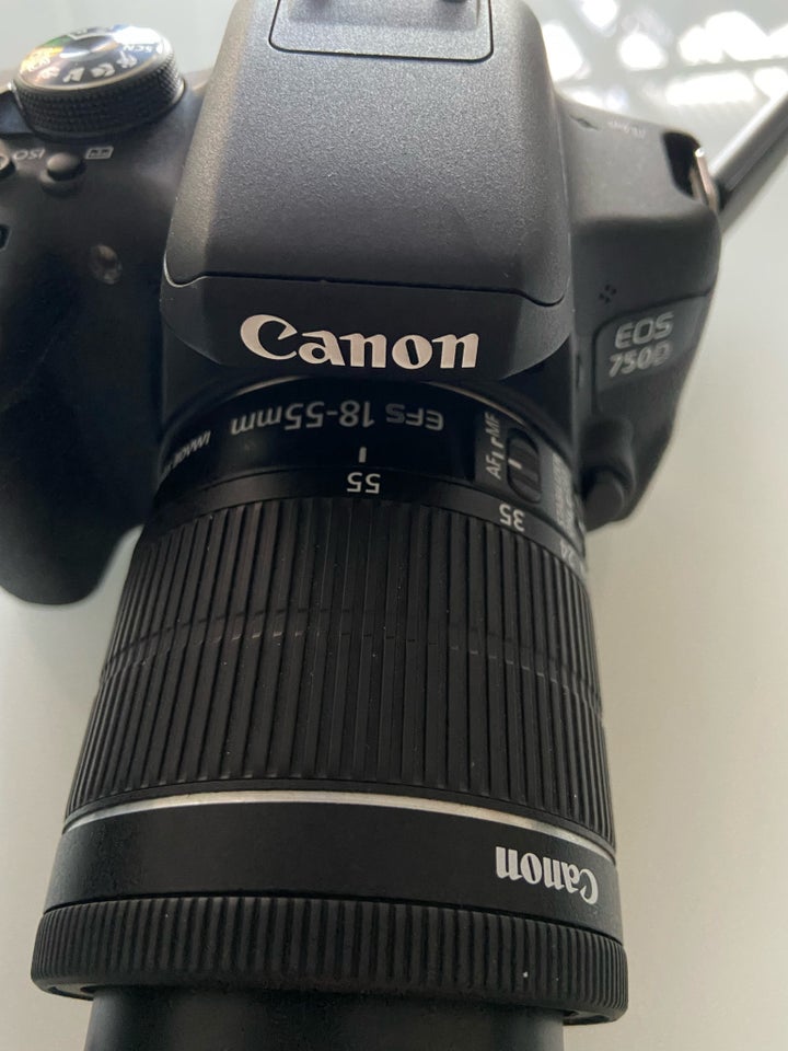 Canon, spejlrefleks, Canon750D megapixels