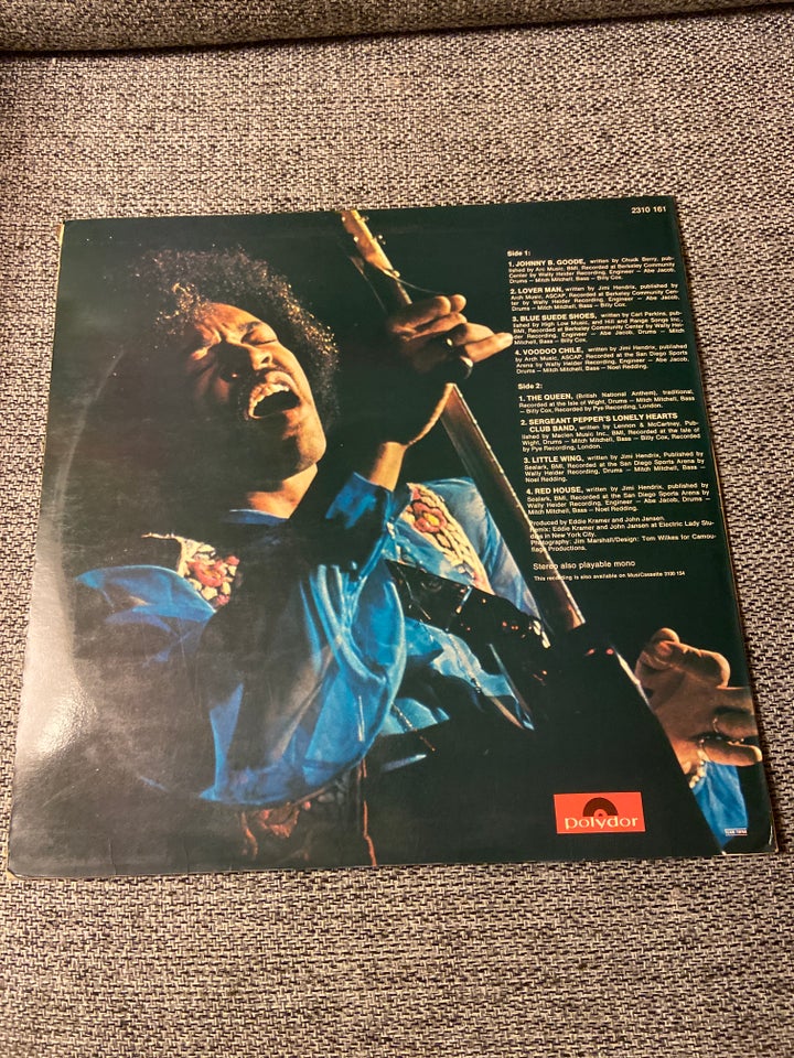 LP, Jimi Hendrix , In the west