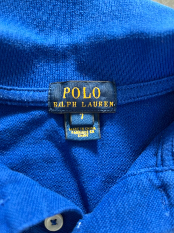 Polo t-shirt, Tshirt str 7 Ralph Lauren pæn stand 60kr, Ralph