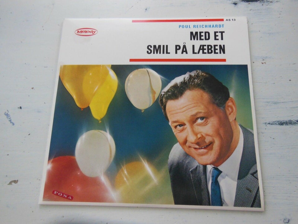 LP, Poul Richardt, Med et smil på læben (1954) *MINT*