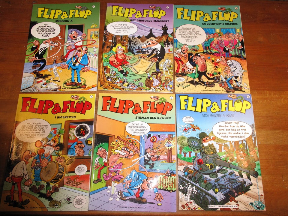 Flip & Flop 1-14 2nd series (Egmont Serieforlaget), Ibanez,