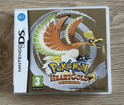 Pokemon HeartGold, Nintendo DS, rollespil, Pokemon HeartGold, CIB.