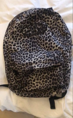 Skoletaske, Rygsæk, Super cool skolerygsæk i leopard print . Helt ny- aldrig brugt.  Unisex. Justerb