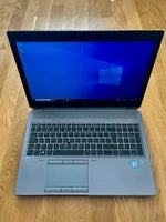 HP Workstation/ZBook 15 G5, 2.60 GHz, 32 GB ram