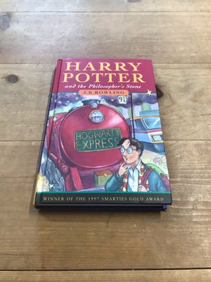 Harry Potter hardback  the philosopher’s stone, J.K.ROWLING , genre: fantasy, Harry Potter and the P