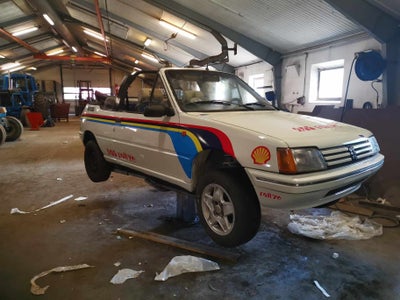 Peugeot 205, 1,4 Cabriolet, Benzin, 1988, 2-dørs, Fin Peugeot 205 1,4cj cabriolet 
Skal betragtes so