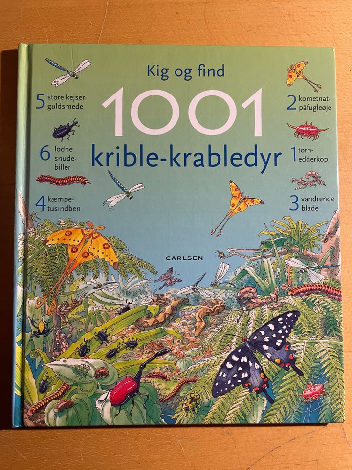 Kig og find 1001 krible-krabledyr, emne: dyr