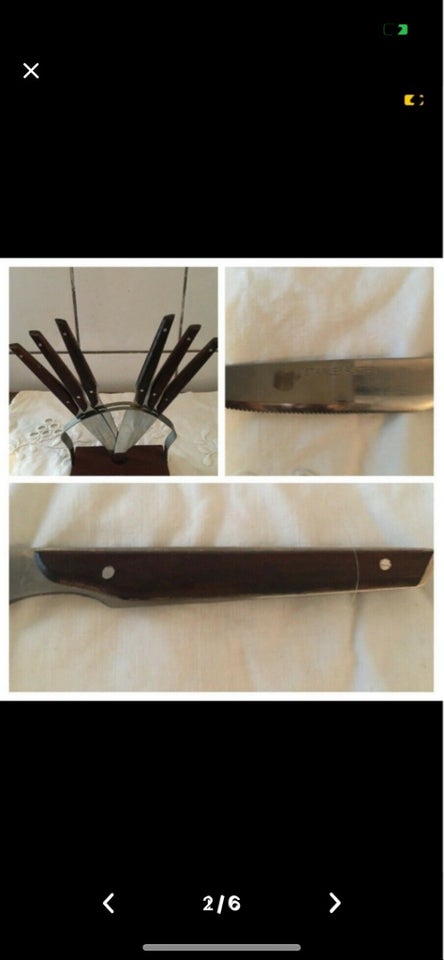 Frugt knive med holder