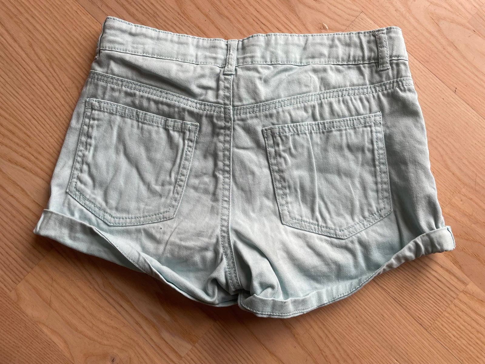 Shorts, Lysegrønne denim shorts, H&M