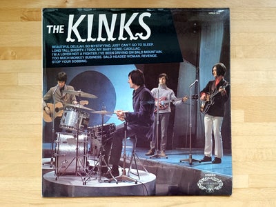 LP,  The Kinks, Kinks, velholdt LP opr. udgivet i 1964, dette er et UK reissue fra 1974.
Genre: Rock