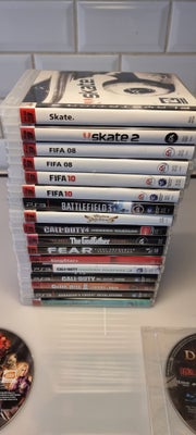 Blandet spil, PS3, anden genre, Hermed sælges samling af spil. Tag det hele for 500 kr ellers byd pr
