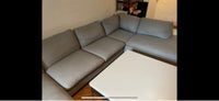 U-sofa, polyester, 8 pers.