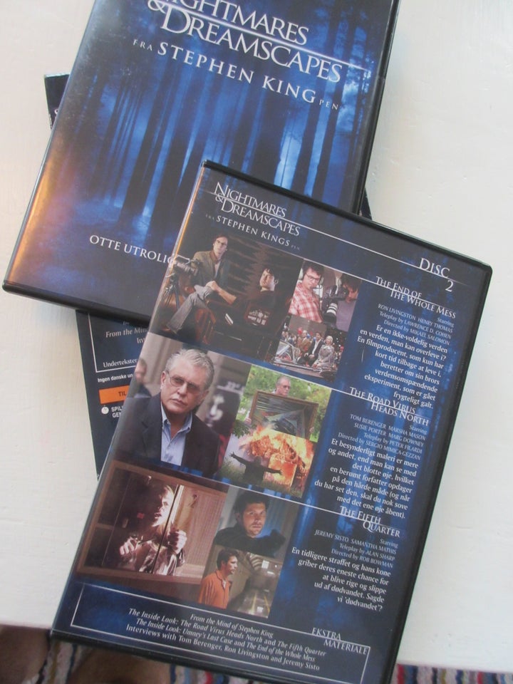 Stephen Kings Nightmares & Dreamscapes , DVD, gyser